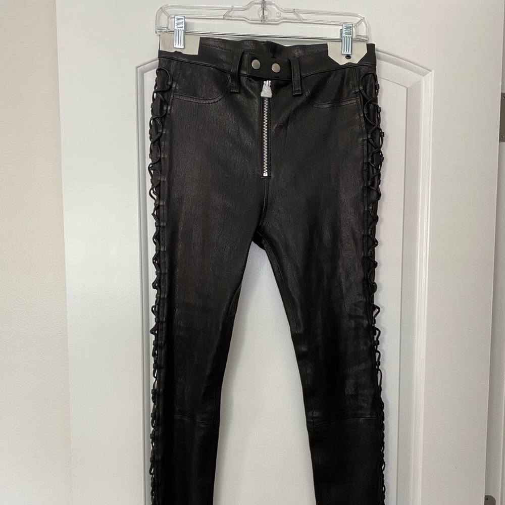 Leather pants
